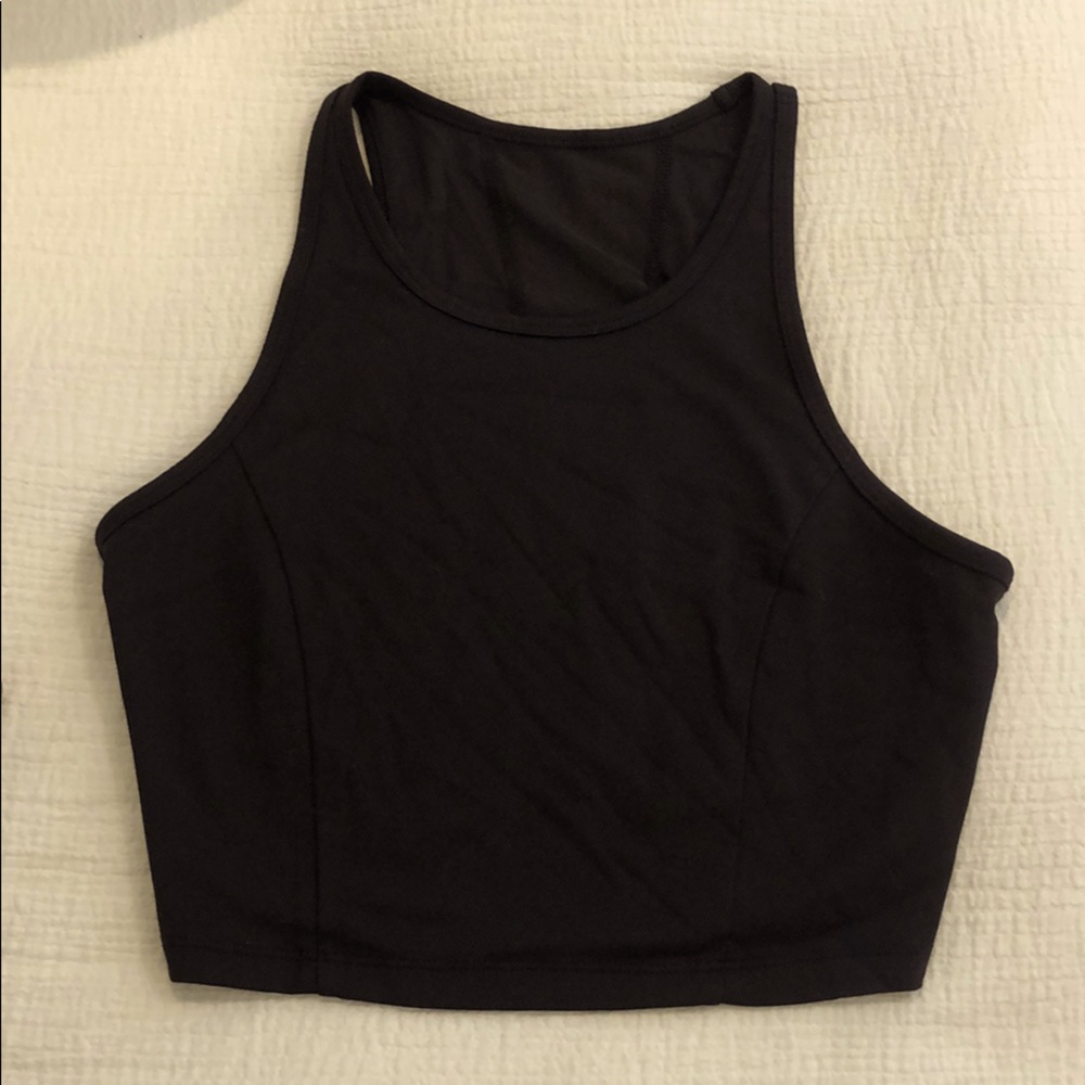 Crop sport bra